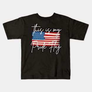 USA This is My Pride Flag Kids T-Shirt